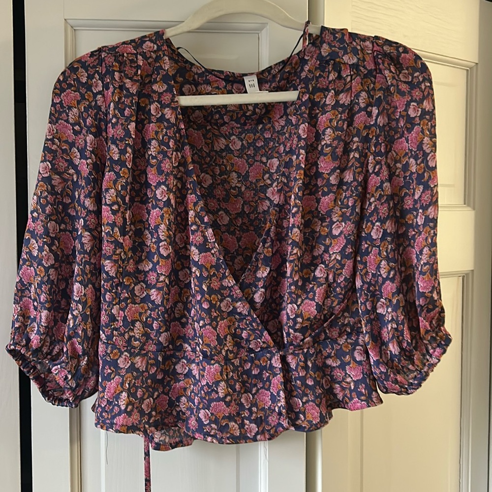 Mango wrap top